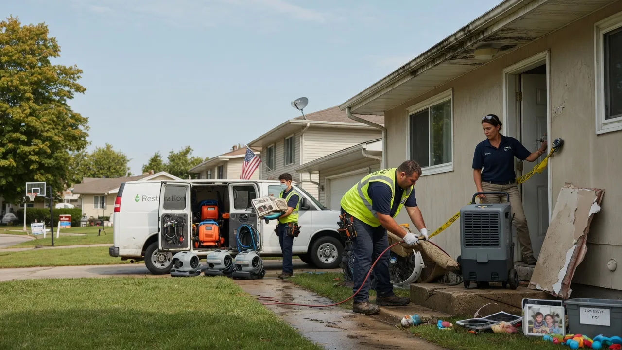 Water Damage Restoration in Saltillo, MS near me